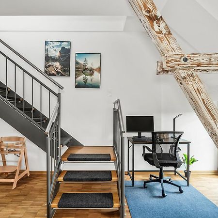 Dnd Design Loft I 170Qm I Parken I Balkon I Workstation I Netflix I Kaffee I Waschmaschine I Trockner I Xbox I Ausblick Apartment เวิร์ซบวร์ก ภายนอก รูปภาพ